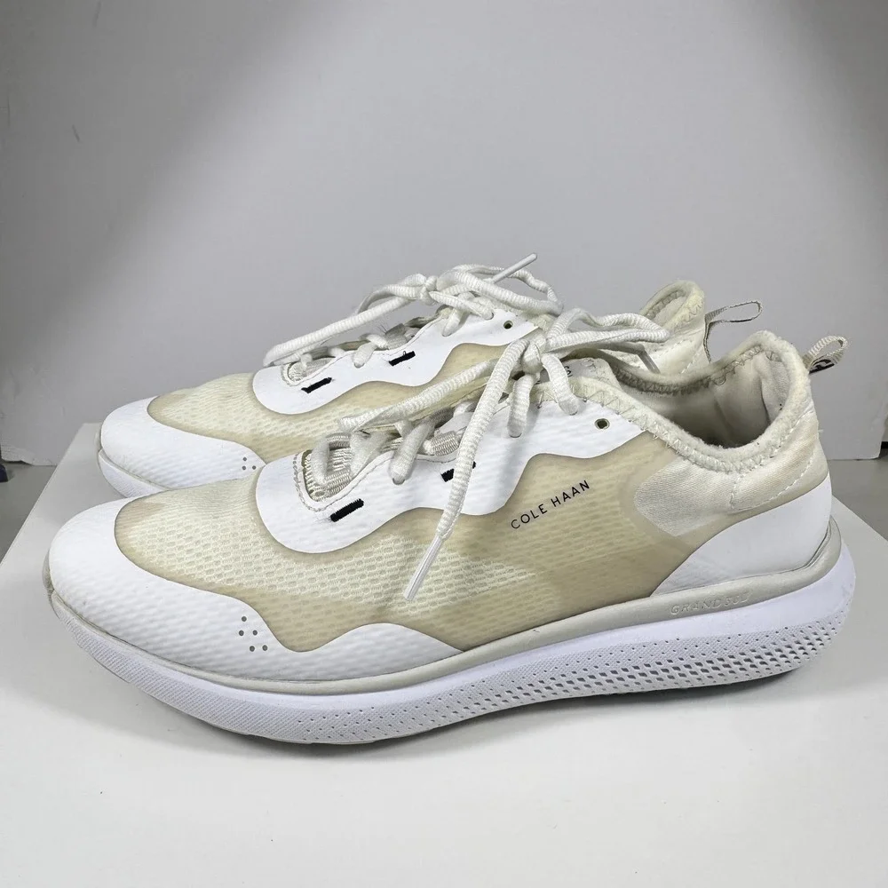 Cole Haan Zerogrand Golf Shoes Womens 8B White Water Resistant W26781